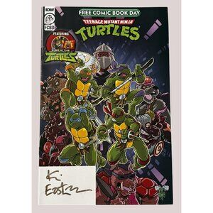 Day Teenage Mutant Ninja Turtles #1 (2023) Free Comic Book Kevin Eastman Signed